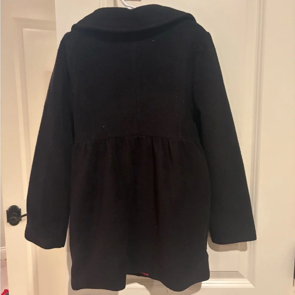 The Children's Place Black Coat with Pink Interior size 7/8